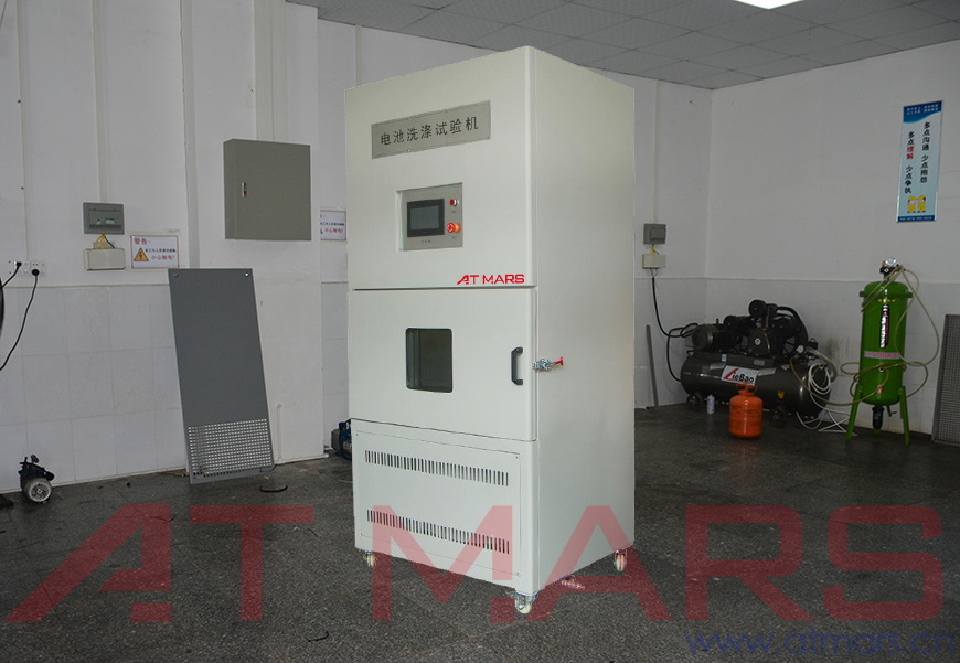電池洗滌試驗裝置(圖2) 星拓鋰離子電池組洗滌試驗機裝置